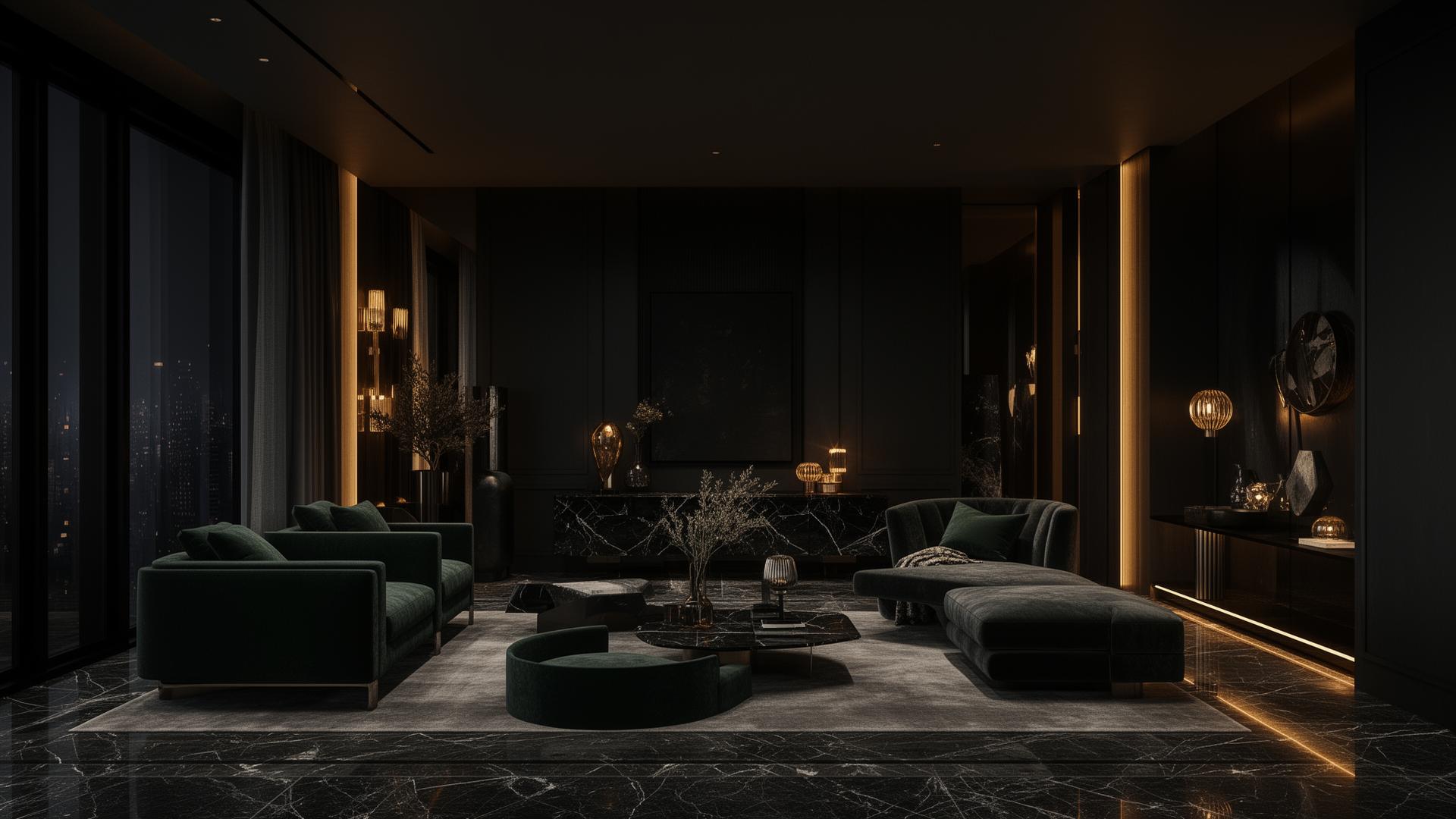 Гостиная апартаментов Luxe Time в центре Гродно